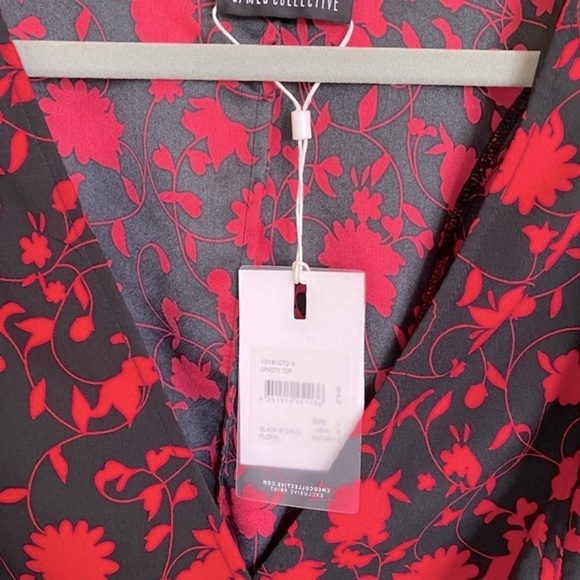 C/MEO Collective Opacity Wrap Blouse - Picture 3 of 5